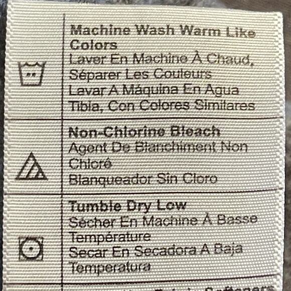 Carhartt Pullover Sweatshirt Mock Neck Quarter Zip Mens XL Gray 106#8=R13 - Picture 14 of 15